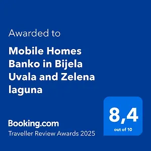 Mobile Homes Banko In Bijela Uvala And Zelena Laguna Village de vacances Mugeba